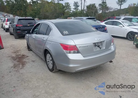 2008 Honda Accord 2.4 Lx z USA, uszkodzony, nr VIN 1HGCP26338A137026